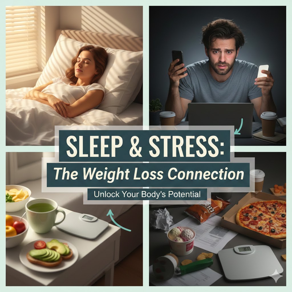 How Sleep and Stress Affect Your Weight Loss