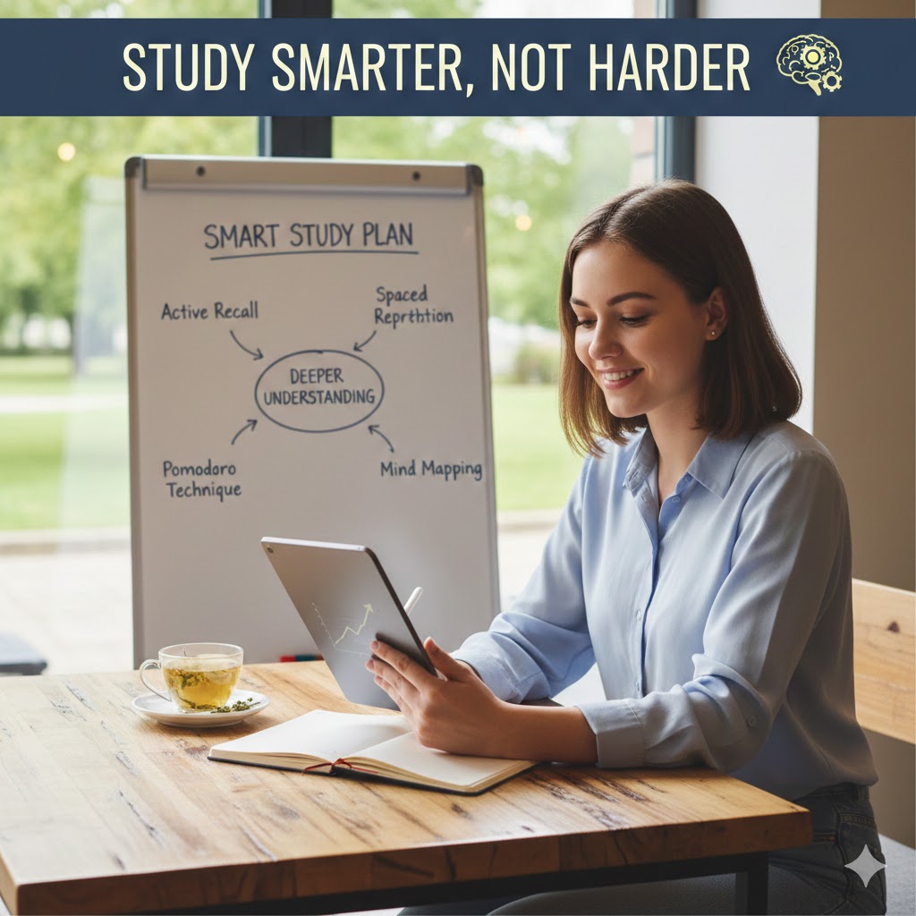 How to Study Smarter, Not Harder